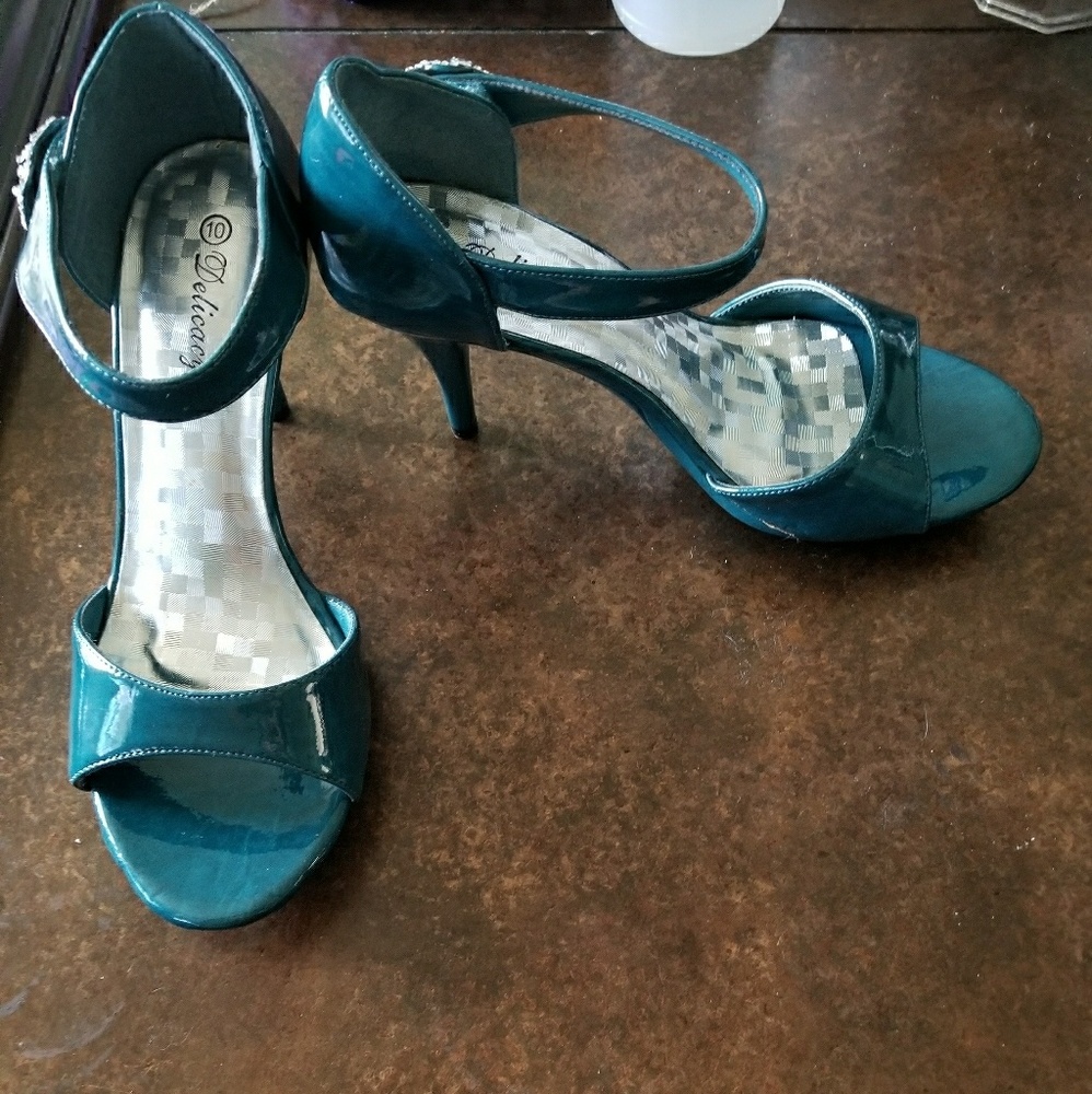 Strappy heels